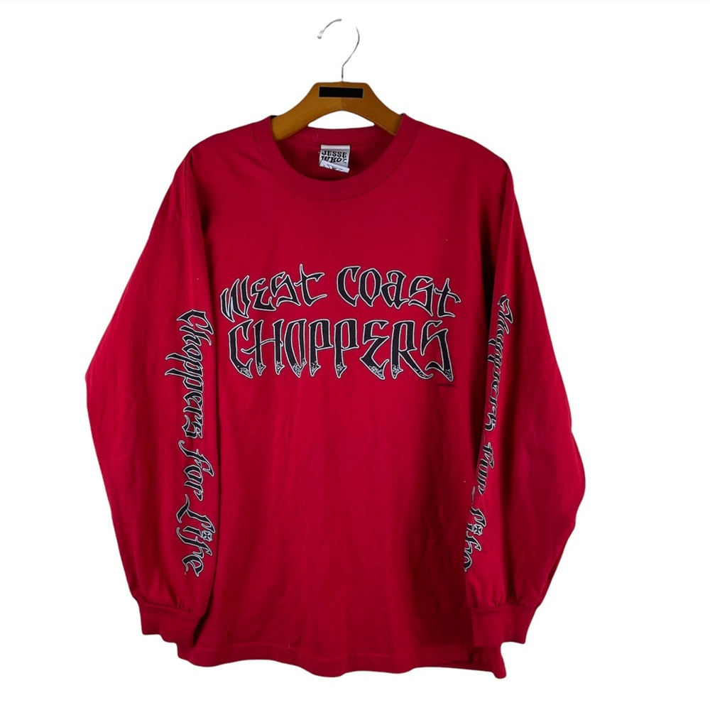 Y2K Vintage 2003 West Coast Choppers Long Sleeve T-Shirt Men’s Size Large